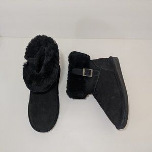 Bearpaw Abby 1257W Boots Suede Sheepskin/Wool 7